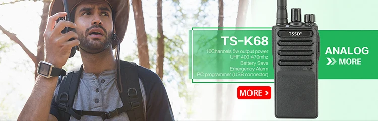 Wanhua Hands Free Walking-Talking-Telefon WH118 Handheld-Kommunikationsempf&auml;nger - ANKUX.COM