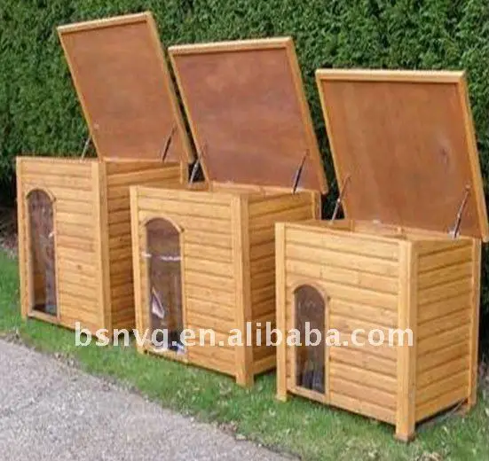 Rumah Anjing Kayu Sederhana Buy Klasik Kayu Anjing Kennel Dicat