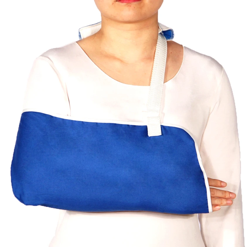 2019 Blue Waterproof Broken Shoulder Forearm Sling Upper Arm Hand ...