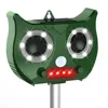 New Solar Animal Control With Solar Charging Adjustable Different Modes Ultrasonic Repellent