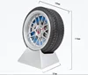 4" WHEEL TABLE ALARM CLOCK FUNNY ALARM CLOCKS