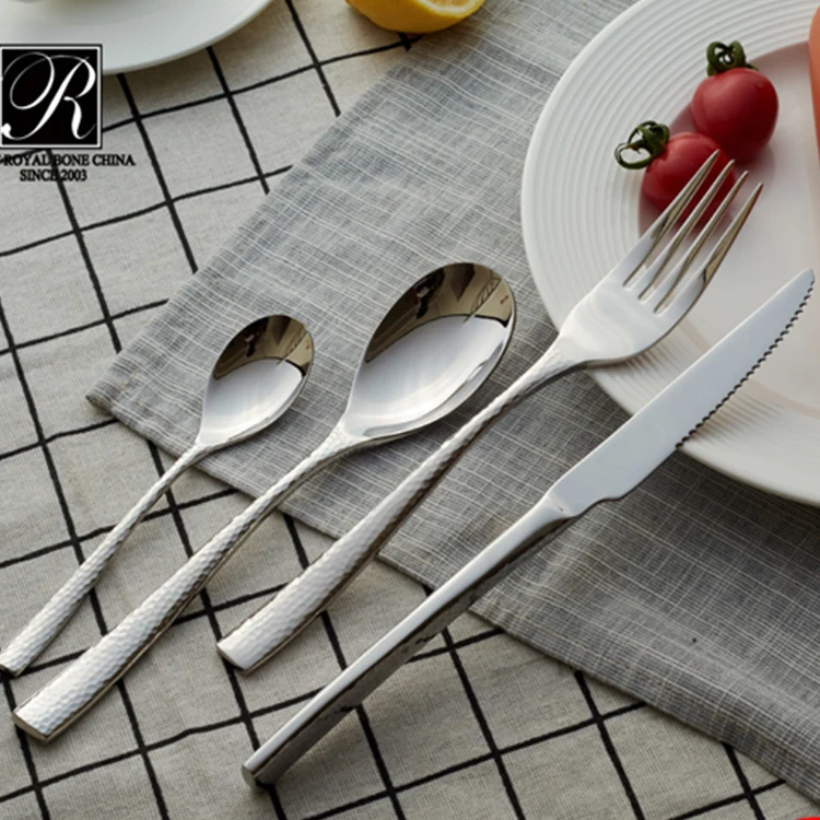 wholesale stainless steel knife and fork flatware set