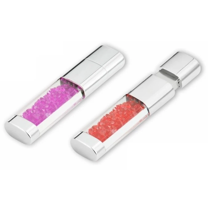 Jewelry Usb Flash Drive 128gb 16gb 32gb 64gb Crystal Pen Drive 1TB Pendrive 2TB Crystal Gadget