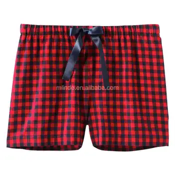 womens christmas pajama shorts