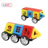 MNTL 82 Piece Set Magnetic Blocks Solid Color Toy Kit for Kids Education Learning