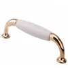 marble ceramic handle 128mm kitchen cabinet handle porcelain wardrobe door knob round knobcupboard door Handles