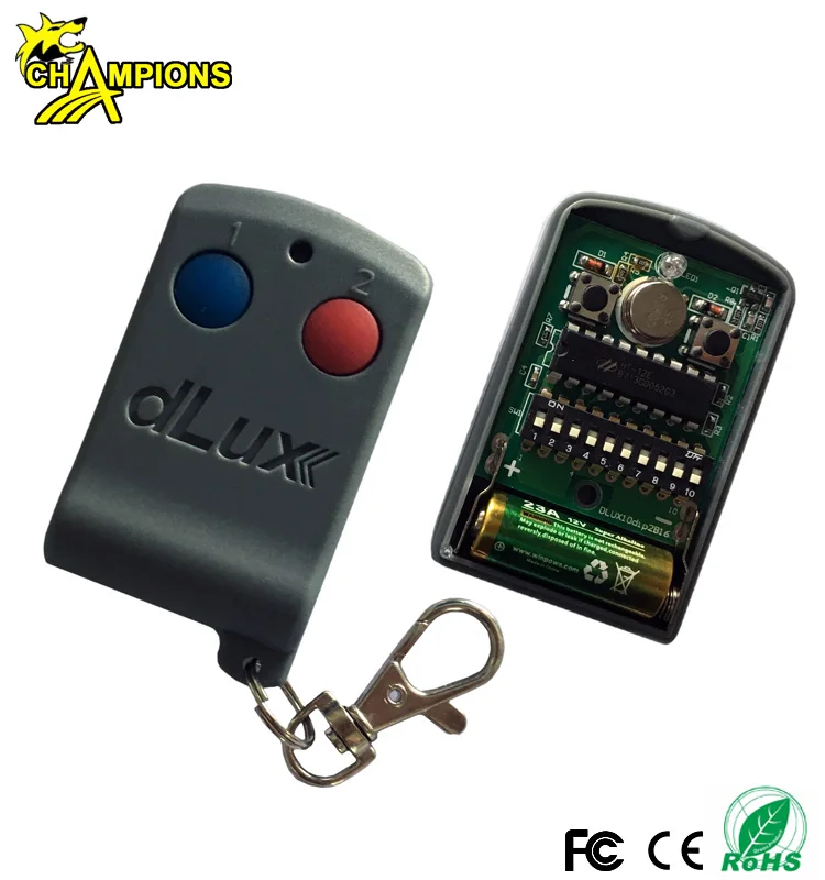 315MHz/433MHz remote control 10 bit dip switch receiver&transmitter for auto gate barrier