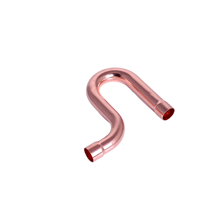 High Quality air Conditioner Parts Perforated Pipe Metal Joint Chinese Supplier Directly Supply Copper Fittings for Pipe Rack