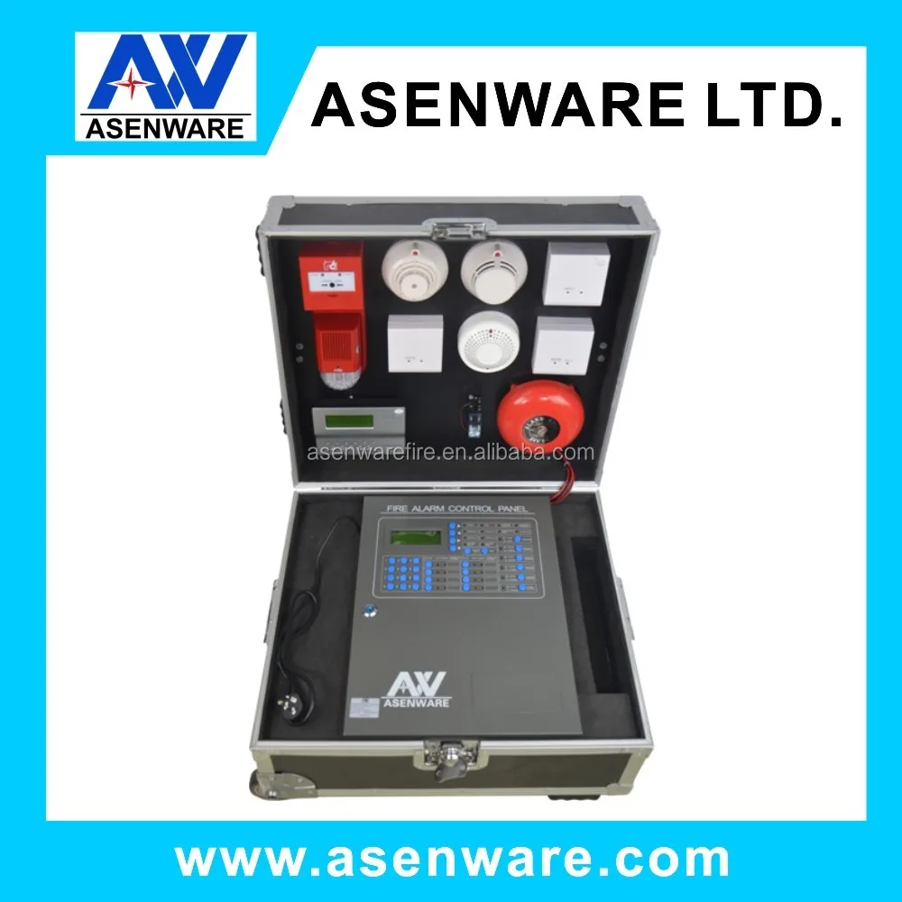 competitive price conventional fire smoke alarm control panel display demo case