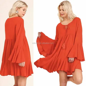 baby doll long sleeve dress