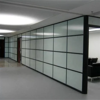 Jingke Floor To Ceiling Room Dividers Decorative Frosted Glass