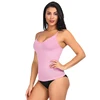 China Wholesale New Listing Cheap Women Slim S Shape Sling Tops Solid Color Seamless Body Shapewear