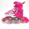 2017 trending products Roller adjustable Inline Skate with high quality flashing roller skates