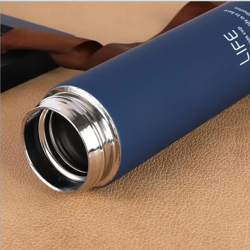 500ml Double Wall Insulated Stainless Steel Water Bottle 500ml Vacuum ...