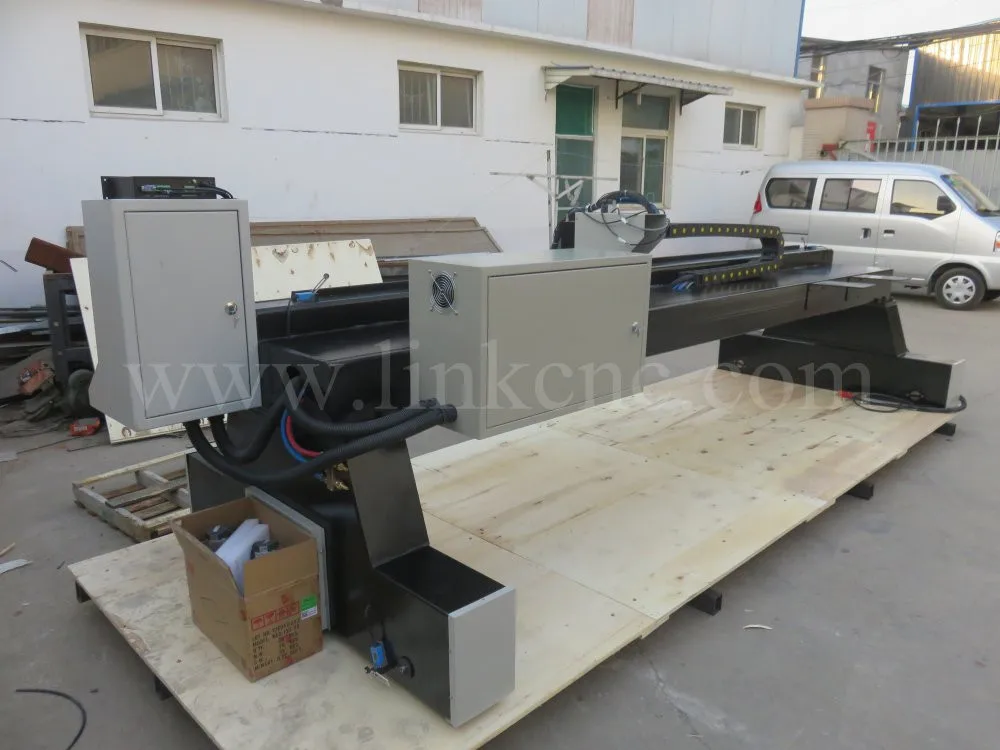 3000*6000mm size plasma metal cutting machine / 200A gantry plasma cutting machine / plasma cnc cutter