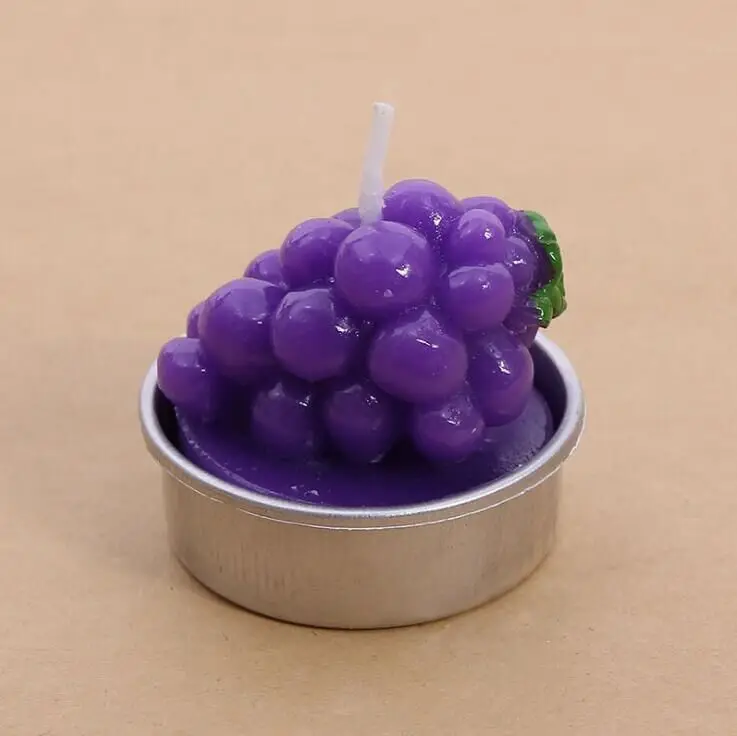 birthday party decorations green cactus red purple grape candles