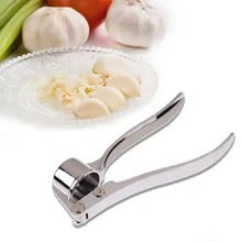 2016 Hot Stainless Steel Kitchen Squeeze Tool Alloy Crusher Garlic Presses Fruit & Vegetable Cooking Tools Kitchen Accessories