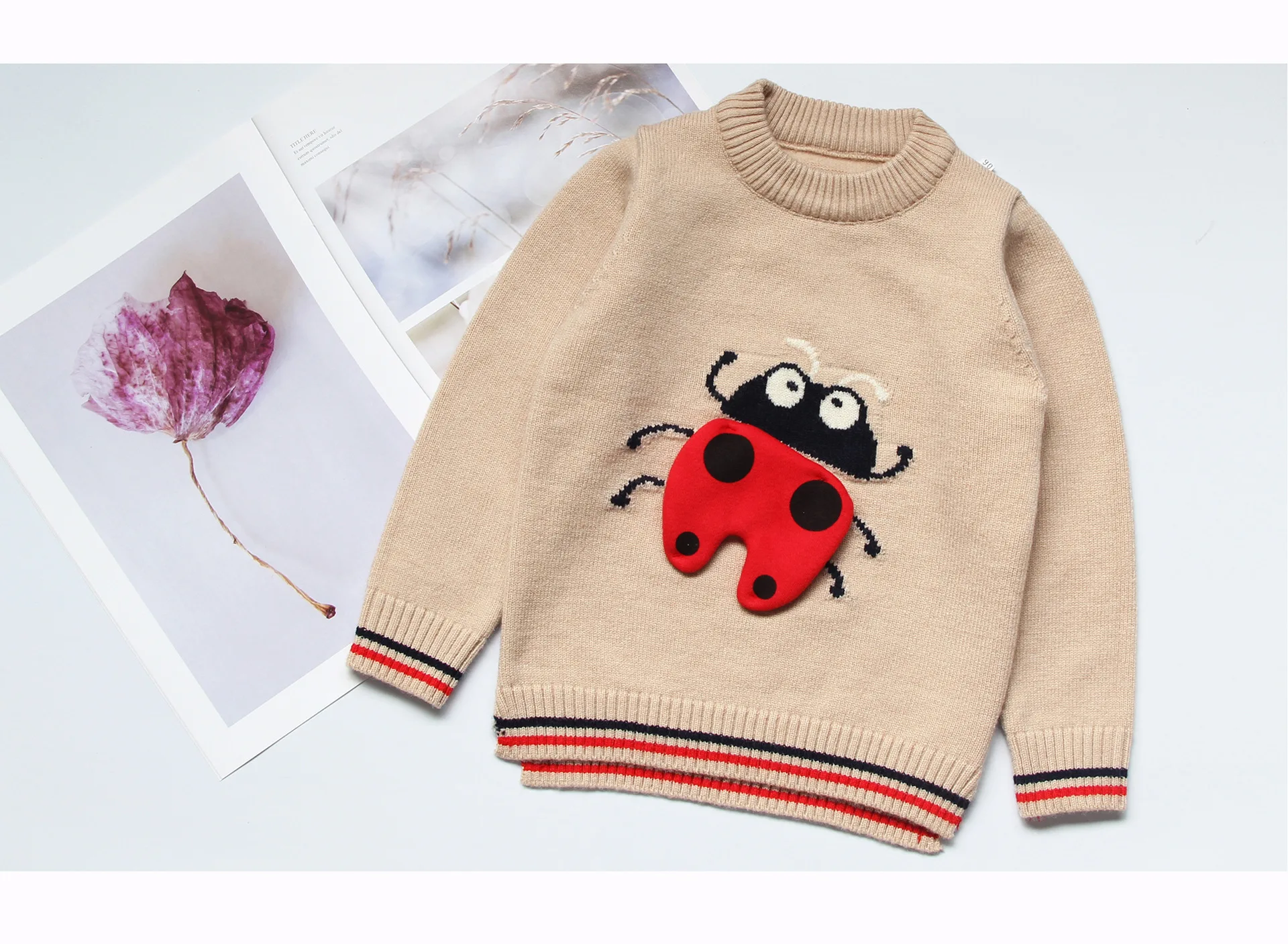 New Design Crew Neck Child Wears Cartoon Kids Sweater For Baby Kids - Buy  Leopard Sweater,Baby Rompers For Birthday,Peruvian Children Sweater Product  on 