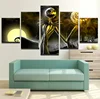Canvas Wall Art Pictures Frame Home Decor Living Room Halloween Poster 5 Pieces HD Printed Nightmare Before Christmas Painting