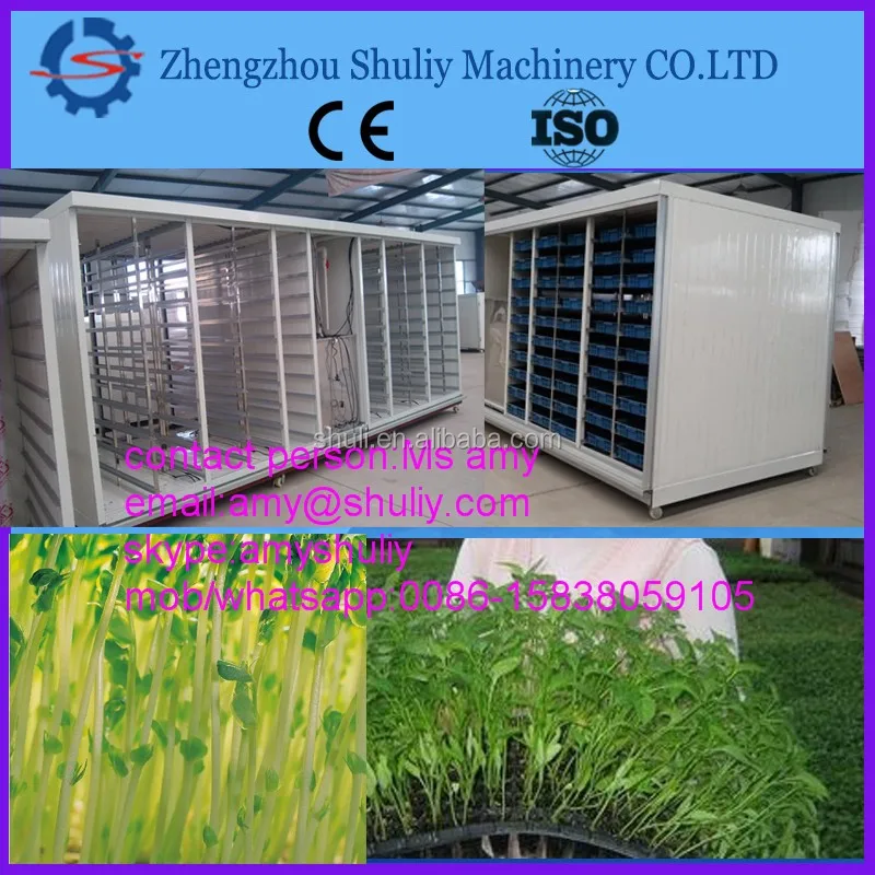 best selling good price alfalfa seeds sprout making machine for