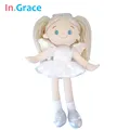 In Grace nwe ballerina doll white ANGEL dolls with shining wings stuffed cloth dolls for girls