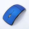 Customized Logo and Color 2.4ghzUSB Wireless Optical Arc Foldable Mouse 2.4Ghz Wireless Folding Mouse