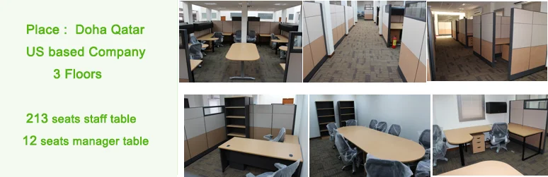 Factory Wholesale Price Office furniture 4 persons  office meeting table on sale