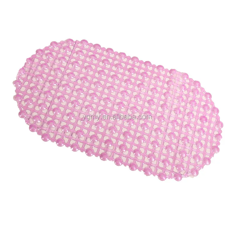 Safety Shower Bath Tub Mat With Suction Cups Non Slip Pvc Bath Mats