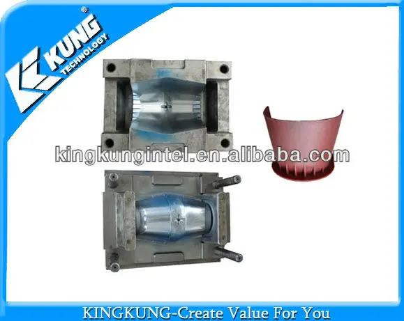 Plastic  injection mould with products.jpg