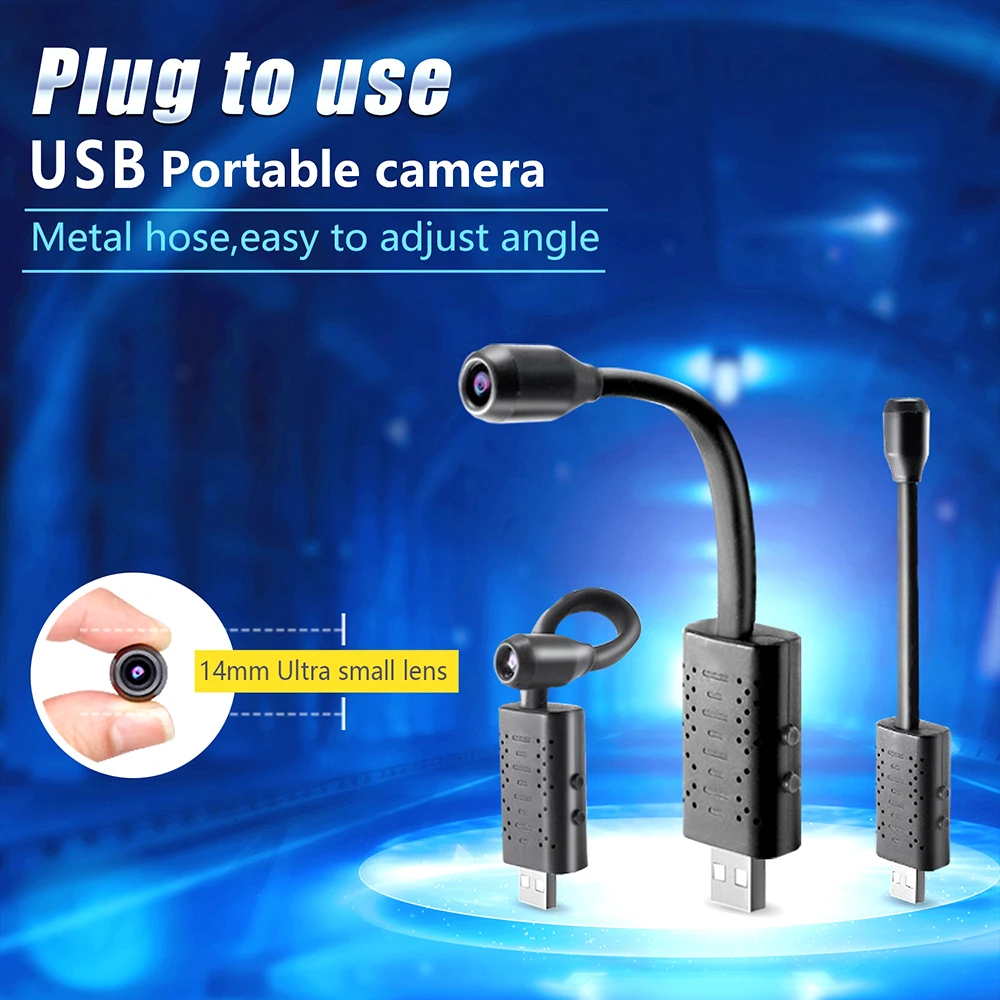 Wholesale top quality U11 mini hidden spy USB portable camera with motion detection
