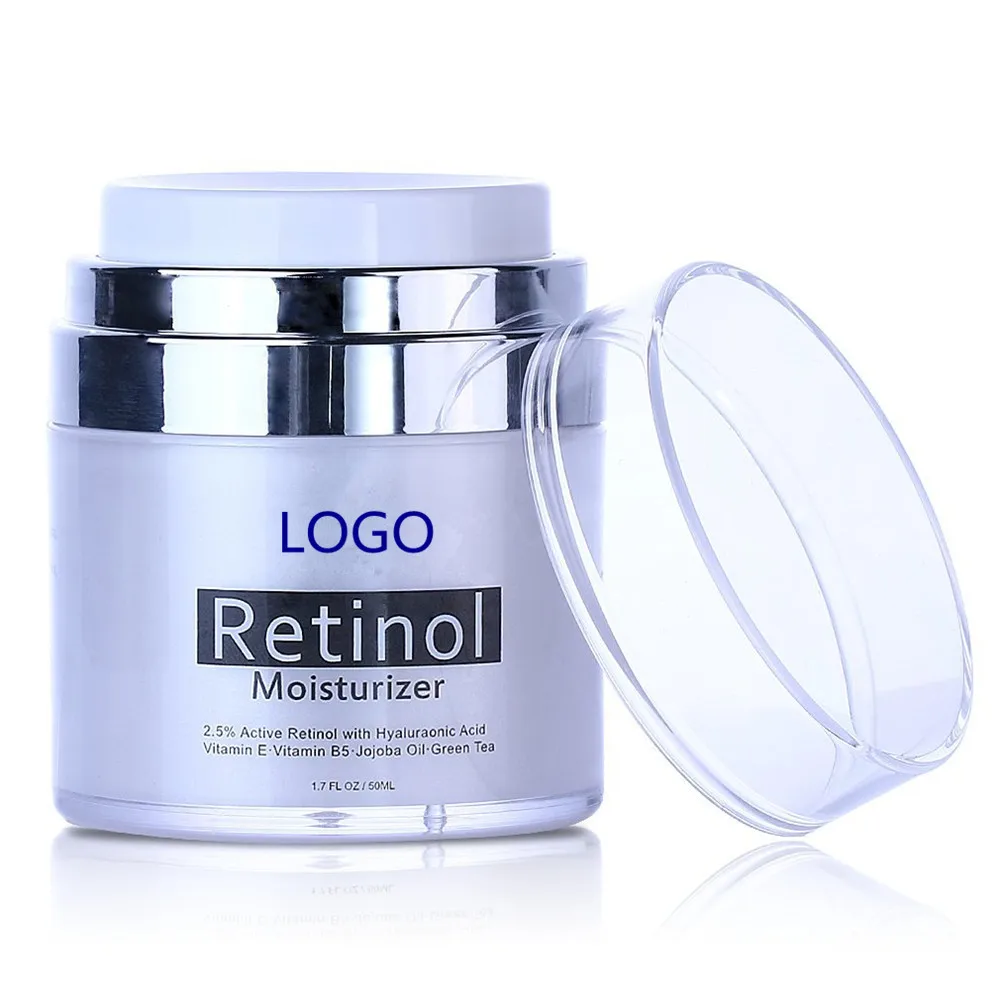 Private Label 2.5 Retinol And Hyaluronic Acid Anti Aging Day And Night