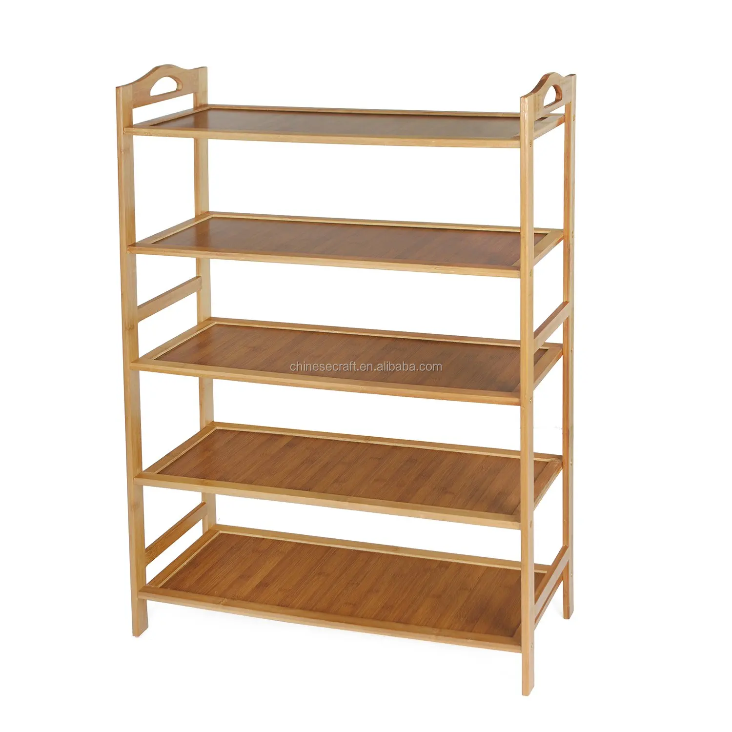 Bamboo Shoe Rack Organiser 5 Tier 15 Pairs Of Shoes Buy Shoe Rack Designs Shoe Display Rack Retail Shoe Rack Organize Product On Alibaba Com