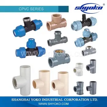 Pvc Pipe Fittings Dimensions Chart