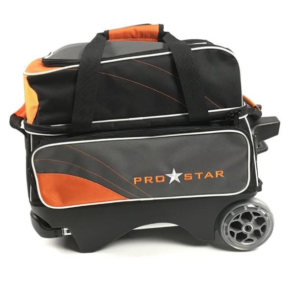 Bowling Bag 2 Balls Roller Double Bags Ball With Wheels Parts Equipment Bowling Bag 2 Balls Roller Double Bags Ball With Wheels Parts Equipment