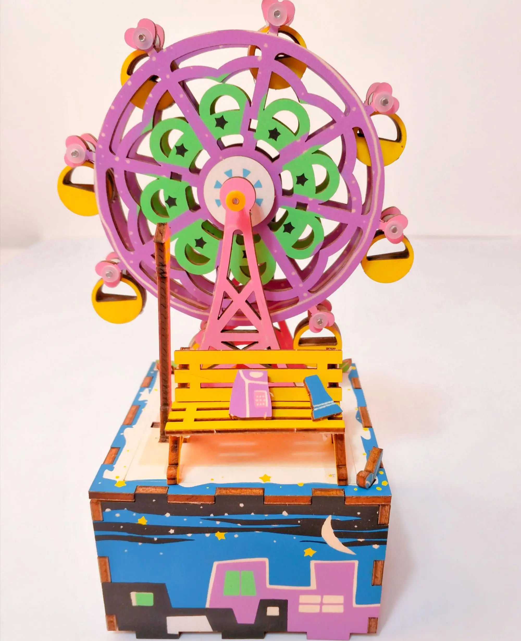 Robotime Online Diy 3d Wooden Assemble Puzzle Toy Wooden