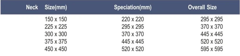 Air Conditioning Square Ceiling Air Diffuser Square Supply Aluminum Square Ceiling Air Diffuser for HVAC System