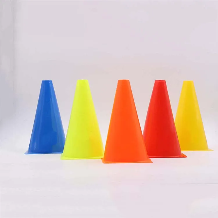 7 Inch Faswin Indoor/Outdoor Agility Cones plastic football practice equipment soccer training cones
