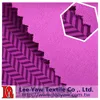 100% polyester interlock fabric with aquapel durable water repellent and paper print