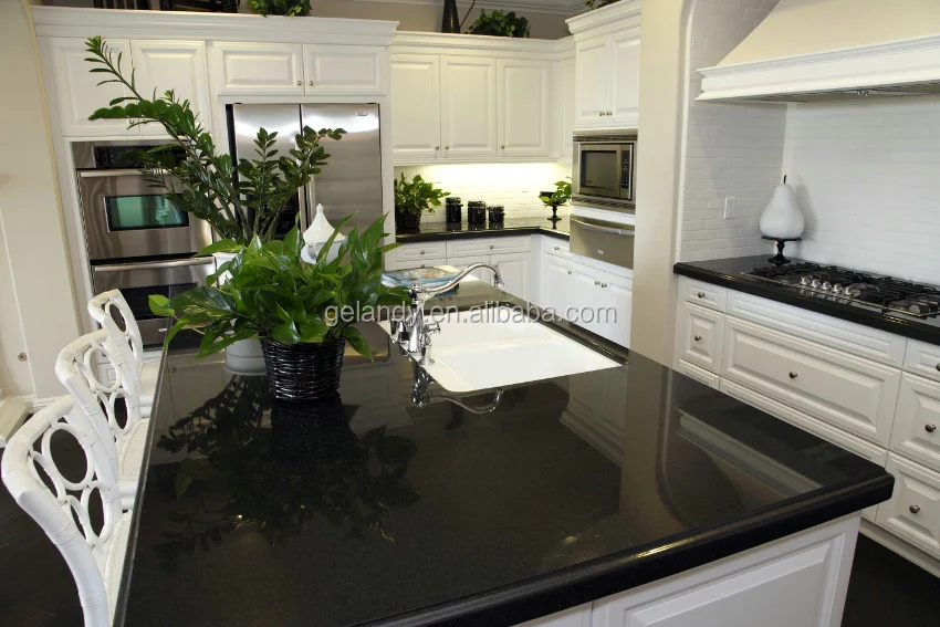 China Black Quartz Countertops China Black Quartz Countertops