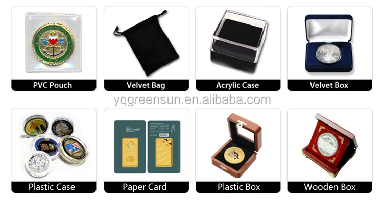 Hot sale high quality 3D antique gold plate custom design metal old coin