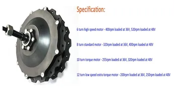 low speed hub motor