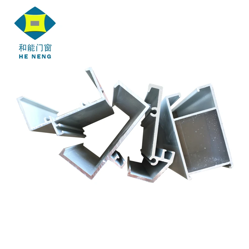 Factory Price Wood Color Aluminium Swing Louver Door