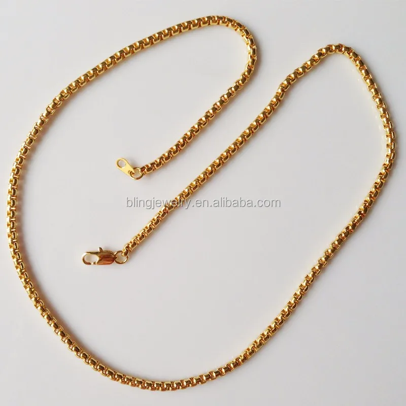 long gold chain necklace