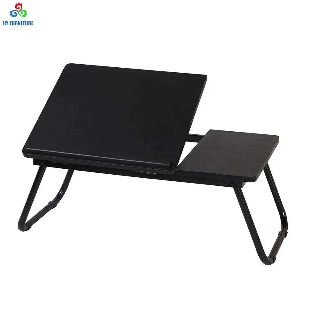 Adjustable Height Wooden Folding Laptop Tables Lap Desks Wholesale