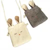 Monogrammed Lovely Cartoon Animals Faces Kid's Crossbody Shoulder Bag