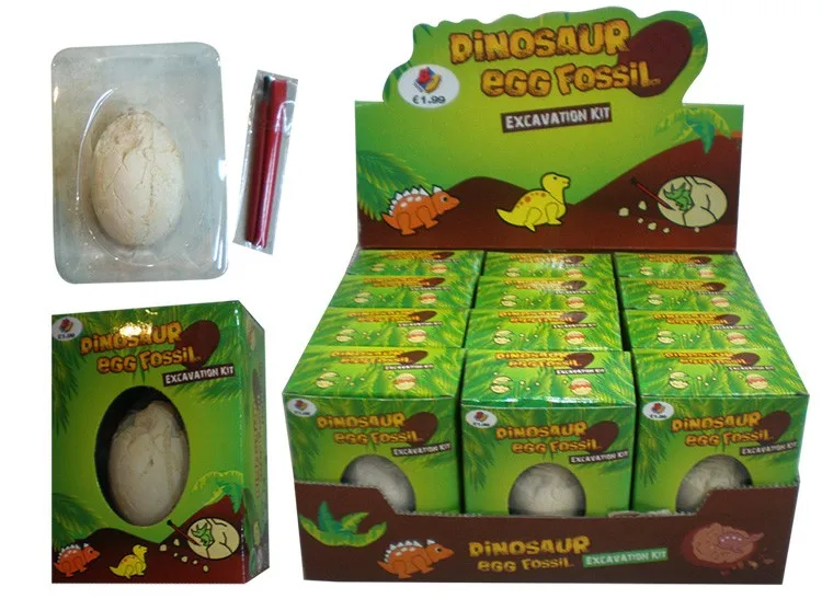 dinosaur egg fossil excavation kit