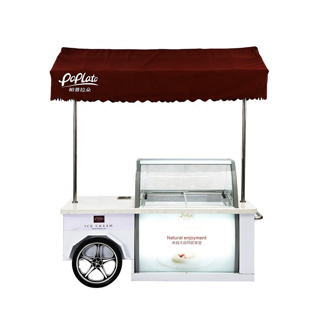Mobile Ice Cream Cart With Freezer For Philippines Buy Ice Cream Cart