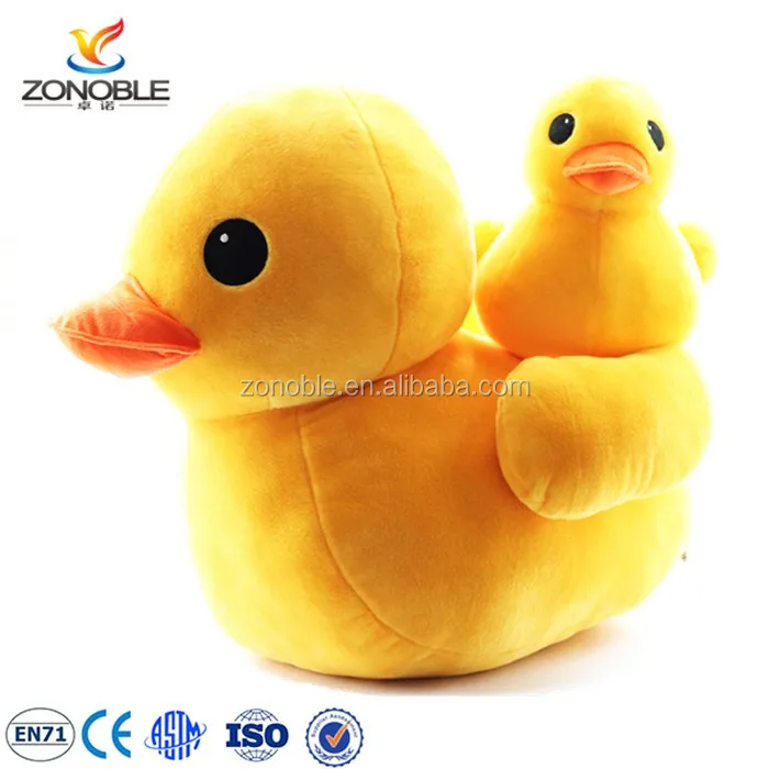 small stuffed duck