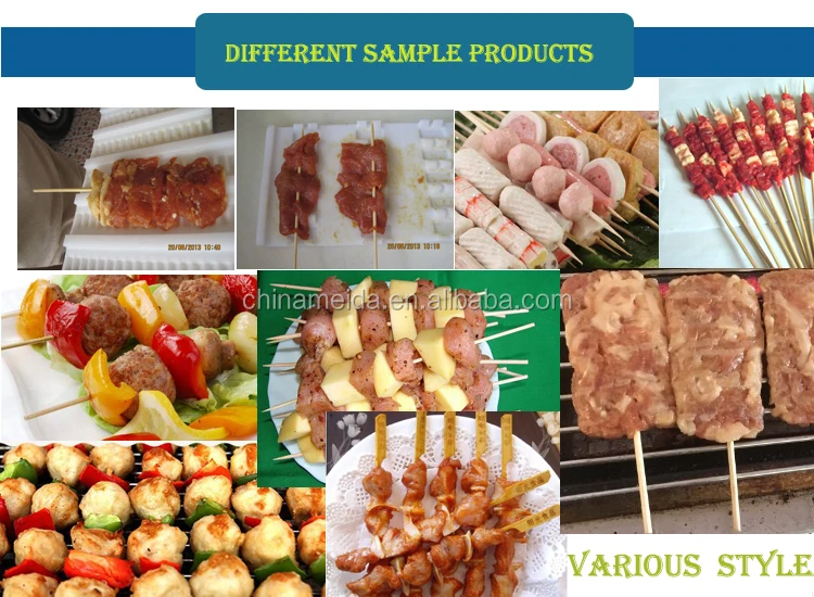 different sample products