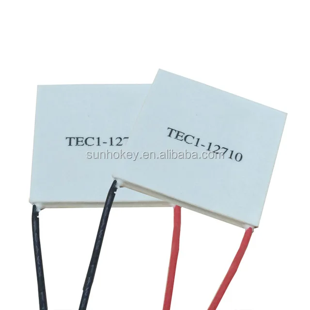 TEC1-12710 Heatsink Thermoelectric Peltier Cooler Cooling Module 40mm x 40mm
